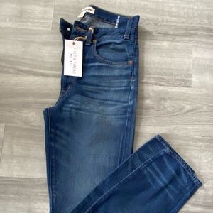 Madewell Rivet and Thread High-waisted jeans